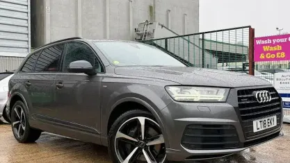 Used Audi Q7 Black Edition 272 HP (200 kW) 2018 Grey SUV