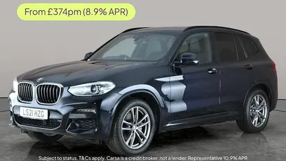Black Used 2021 BMW X3 M Sport SUV | £24,957 (Super price)