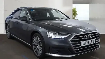 Used Audi A8 S-Line 340 HP (250 kW) 2019 Grey Sedan