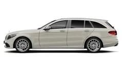 Silver Used 2019 Mercedes C300 AMG Line Premium Estate | £21,499 (Fair price)