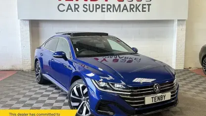 Used VW Arteon R-line 218 HP (160 kW) 2024 Blue Estate