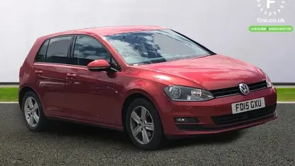 Used VW Golf VII Match 150 HP (110 kW) 2015 Red Hatchback