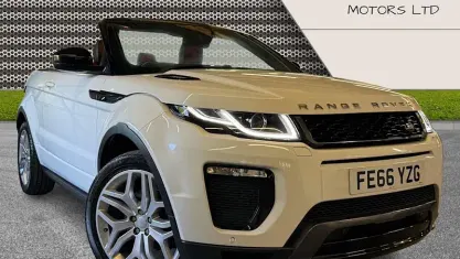 Used Land Rover Range Rover evoque HSE Dynamic 180 HP (132 kW) 2017 White Cabriolet