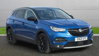 Used Vauxhall Grandland X SRi 131 HP (96 kW) 2021 Blue SUV