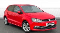 Red Used 2017 VW Polo Edition Hatchback | £9,633 (Fair price)