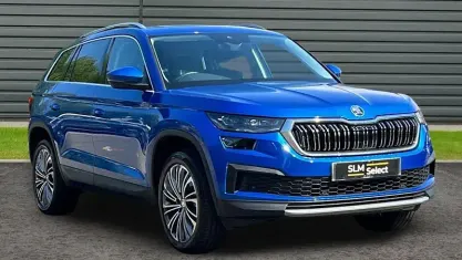 Used Skoda Kodiaq SE L Executive 150 HP (110 kW) 2023 Blue SUV