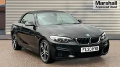 Black Used 2020 BMW 218 M Sport Cabriolet | £16,595 (Fair price)