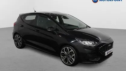 Used Ford Fiesta ST-Line X 125 HP (91 kW) 2021 Black Hatchback