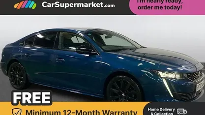 Used Peugeot 508 GT-line 131 HP (96 kW) 2020 Blue Hatchback