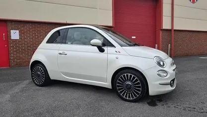 White Used 2019 Fiat 500 Lounge Hatchback | £6,999 (Fair price)