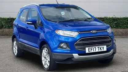 Used Ford Ecosport Titanium 125 HP (91 kW) 2017 Blue SUV