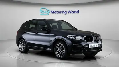 Used BMW X3 M Sport 292 HP (214 kW) 2021 Black SUV