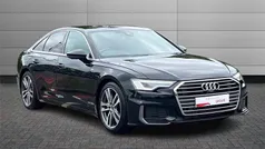 Black Used 2022 Audi A6 S-Line Sedan | £28,095 (Fair price)