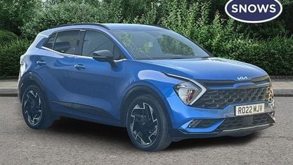 Used Kia Sportage GT-Line 150 HP (110 kW) 2022 Blue SUV