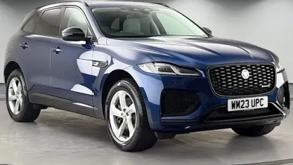 Used Jaguar F-Pace R-Dynamic 404 HP (297 kW) 2022 Bluefire blue SUV