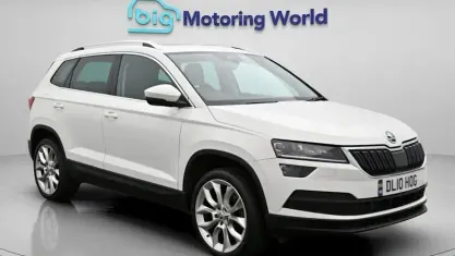 Used Skoda Karoq 150 HP (110 kW) 2018 White SUV