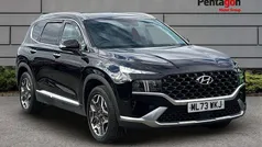 Black Used 2023 Hyundai Santa Fe Ultimate SUV | £33,495 (Fair price)