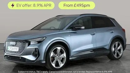 Used 2024 Audi Q4 e-tron Black Edition SUV | £31,453 (Good price)