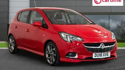 Used Vauxhall Corsa SRi 90 HP (66 kW) 2017 Red Hatchback
