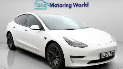 Used Tesla Model 3 Performance 461 kW (627 HP) 2023 White Sedan