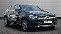 Black Used 2021 Mercedes GLC300e AMG line Coupe | £34,990 (Fair price)
