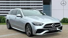 Silver Used 2023 Mercedes C300e AMG Line Premium Plus Estate | £34,900 (Good price)
