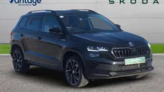 Black magic pearl effect Used 2023 Skoda Karoq SportLine SUV | £26,990 (Fair price)