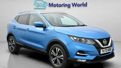 Second-hand Nissan Qashqai N-Connecta 140 CP (102 kW) 2020 Albastru SUV