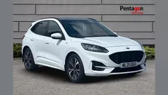 White Used 2021 Ford Kuga ST-Line X SUV | £19,495 (Fair price)