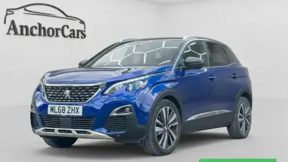 Used Peugeot 3008 Premium 131 HP (96 kW) 2018 Blue SUV
