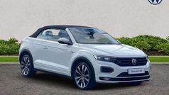 White Used 2021 VW T-Roc Cabriolet R-line Cabriolet | £21,490 (Fair price)