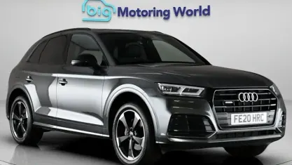 Used Audi Q5 Black Edition 245 HP (180 kW) 2020 Grey SUV