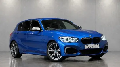 Used BMW M135 326 HP (239 kW) 2015 Blue Hatchback