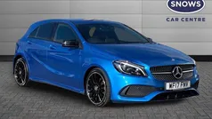 Blue Used 2017 Mercedes A200 AMG Line Premium Hatchback | £14,072 (Fair price)
