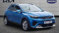 Azure blue Used 2023 Kia Stonic GT-Line SUV | £17,299 (Fair price)
