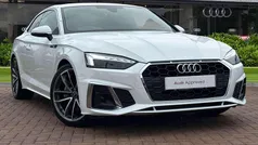 White Used 2022 Audi A5 S-Line Coupe | £24,980 (Fair price)