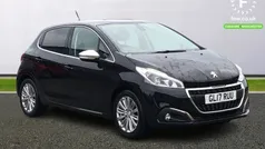 Black Used 2017 Peugeot 208 Allure Hatchback | £7,299 (Fair price)