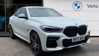 Used BMW X6 M Sport 286 HP (210 kW) 2022 White SUV
