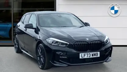 Used BMW 118 M Sport 136 HP (100 kW) 2023 Black Hatchback