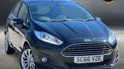 Used Ford Fiesta Titanium X 101 HP (74 kW) 2016 Black Hatchback