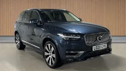 Used Volvo XC90 Inscription 250 HP (183 kW) 2019 Denim blue SUV