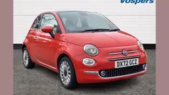 Orange Used 2022 Fiat 500 Dolcevita Hatchback | £10,450 (Fair price)