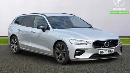 Used Volvo V60 R-Design 150 HP (110 kW) 2020 Silver Estate