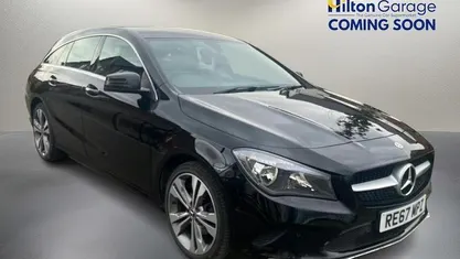 Black Used 2017 Mercedes CLA180 Shooting Brake Estate | £11,450 (Fair price)