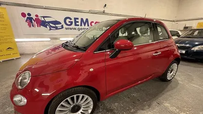 Red Used 2019 Fiat 500 Lounge Hatchback | £6,749 (Fair price)