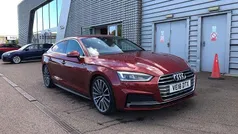 Red Used 2018 Audi A5 Sportback S-Line Hatchback | £17,500 (Fair price)