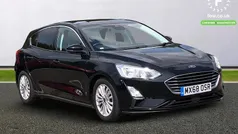 Black Used 2019 Ford Focus Titanium Hatchback | £10,799 (Fair price)