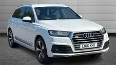 Pure white Used 2016 Audi Q7 S-Line SUV | £23,990 (Fair price)