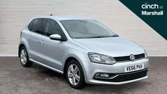 Silver Used 2016 VW Polo Match Hatchback | £9,496 (Fair price)