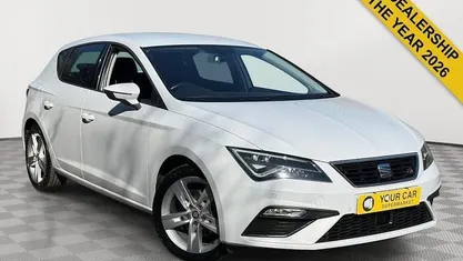 Used Seat Leon FR 131 HP (96 kW) 2019 White Hatchback